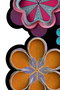 Conceptum Alfombra Tejida con Impresión Digital 3D 60 x 100 cm Multicolor